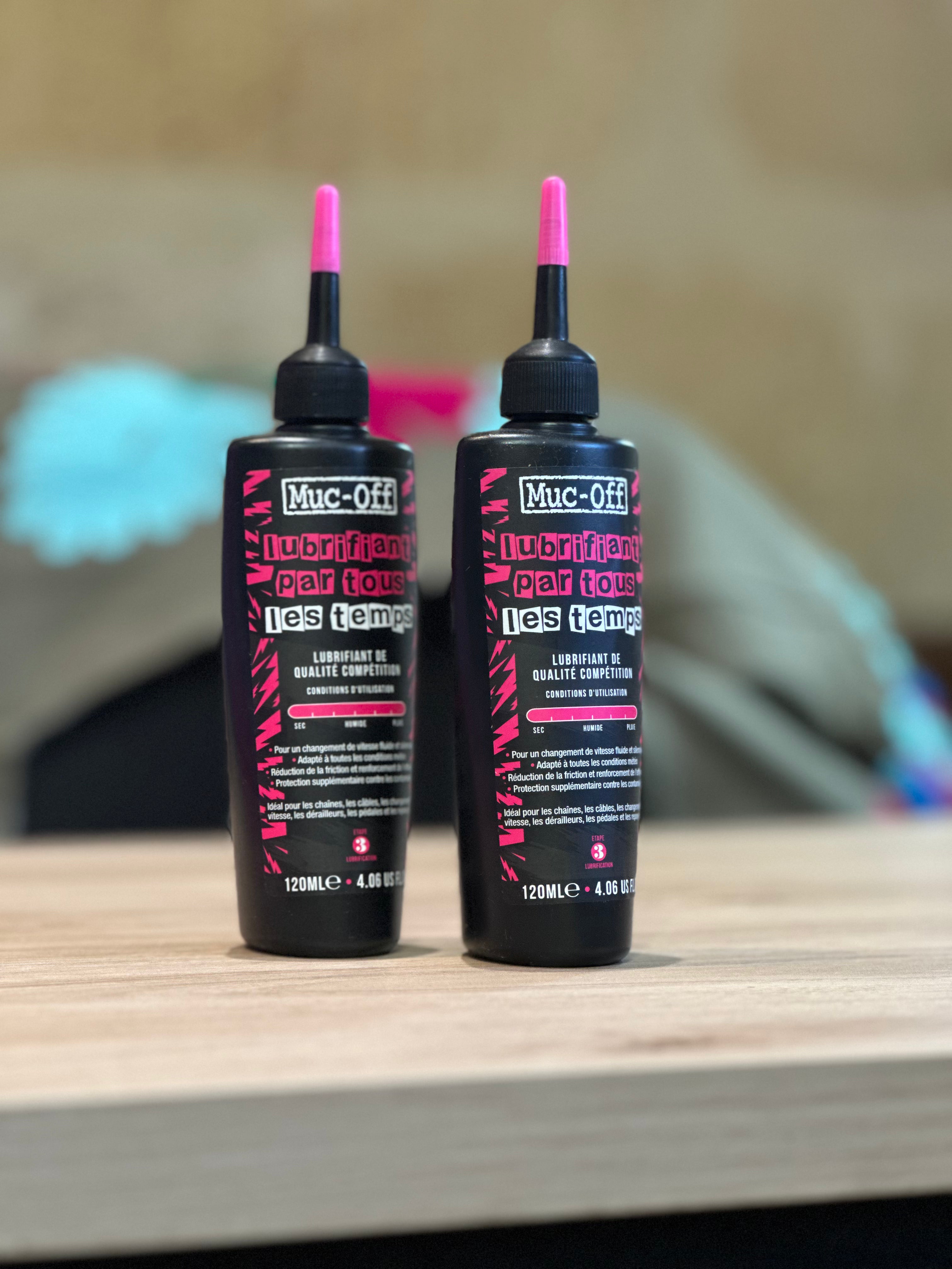 LUBRIFIANT CHAINES - WET LUBE 120ML